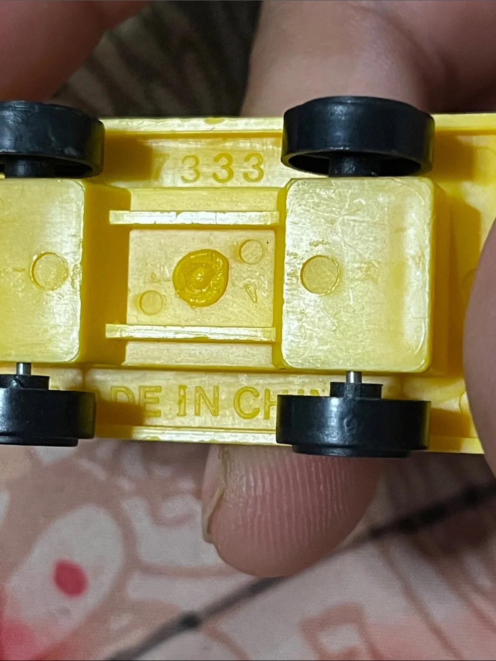 Yellow Mini Construction Vehicle Toy Set for Kids